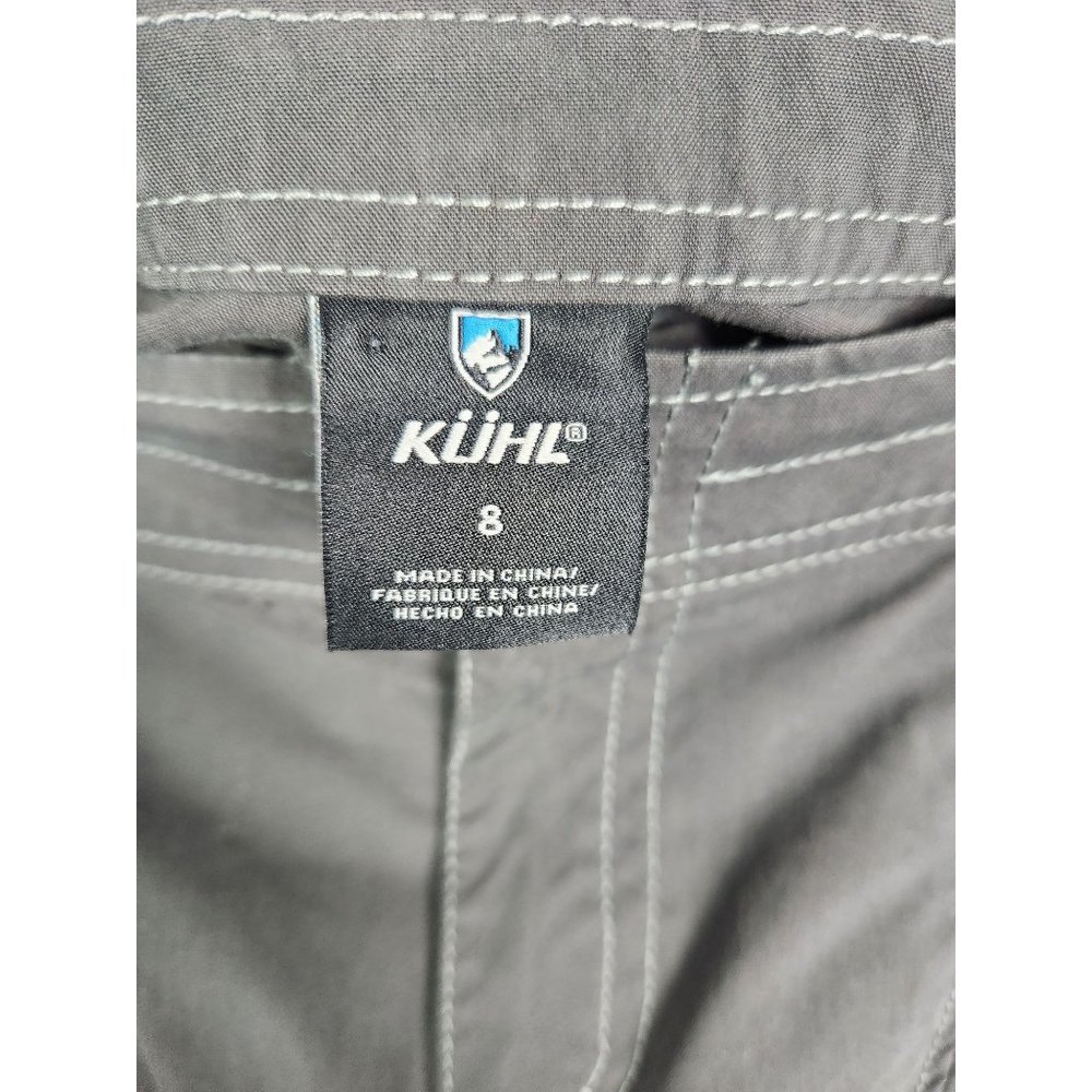 Kuhl Women's Sz. 8 Capri Utility Hiking Pants In Grey - Picture 2 of 6